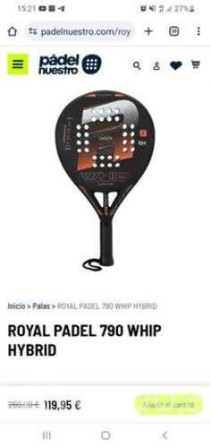 Raqueta de padel