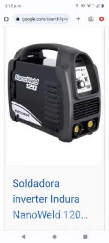 Maquina de soldar indura nanoweld120