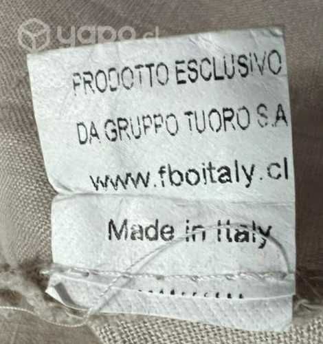 Vestido 90% Lino Marca FBO Italy Talla L/XL