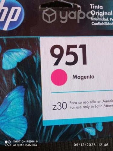 Tintas HP 951 colores originales