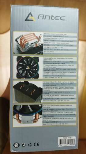 Ventilador A400 RGB CPU COOLER