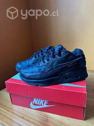 Nike air max 90 ltr black niño