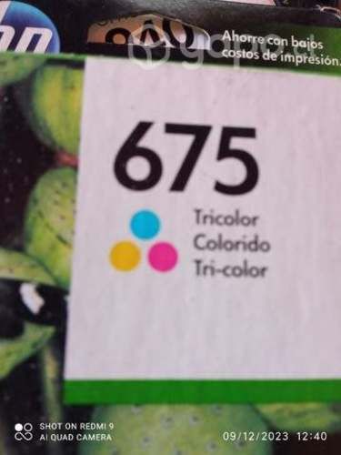 Tinta HP 675 color original