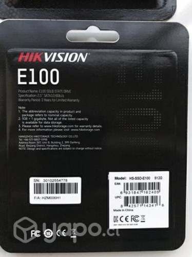 Disco Ssd 512 gb marca Hikvision modelo E-100