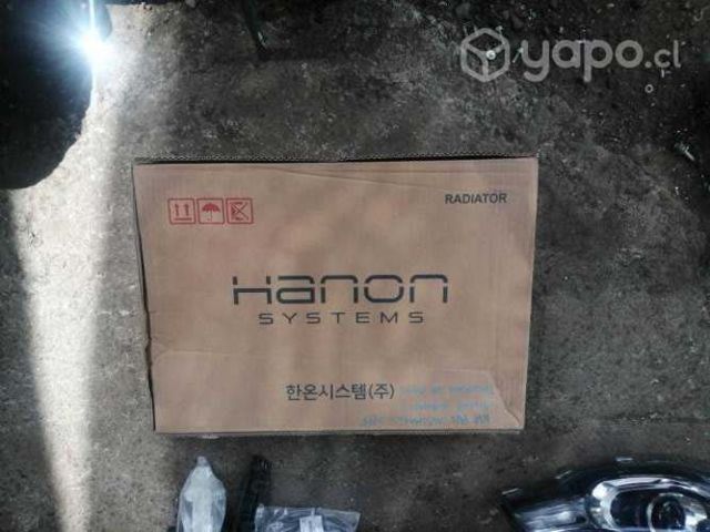 Radiador de agua kia rio-accent automatico nuevo