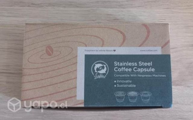 Cápsulas reutilizables Icafilas