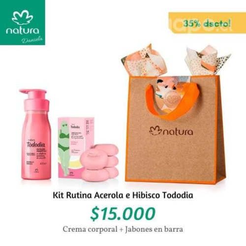 Kit Rutina Acerola e Hibisco Tododia