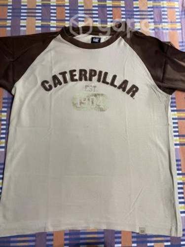 Polera manga corta CATERPILLAR Talla L Hombre