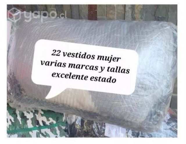 Fardo de vestidos usados, excelente estado, S M L