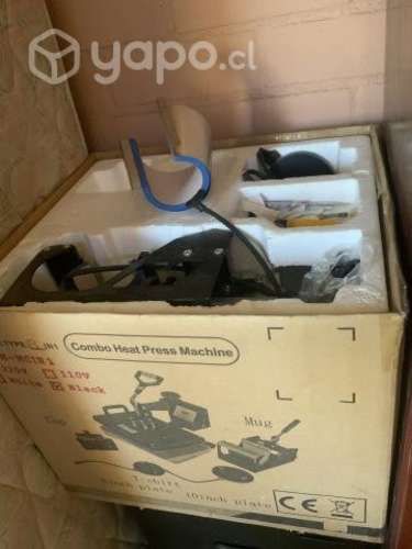 Máquina sublimadora 8 en 1