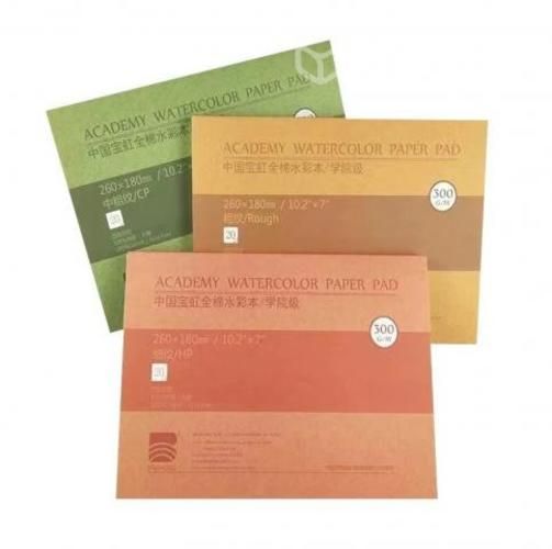 Block de acuarela Baohong 100% algodón