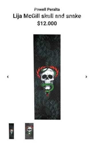 Skate primitive armado, piezas profesionales