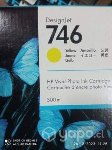 Tintas hp diversos modelos originales de 300ml