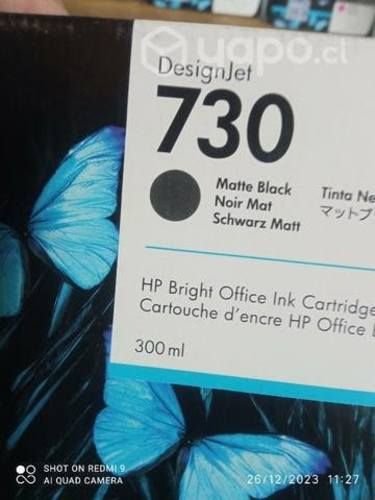 Tintas hp diversos modelos originales de 300ml