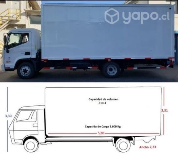 Camión hyundai mighty ex8 dlx euro v versión full