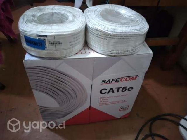 Vendo cable CAT T 5 e mas dos rollos ELEXTROMEX