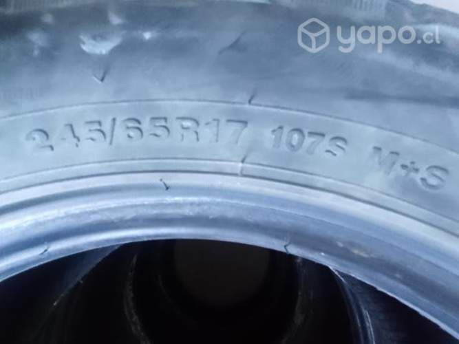 Neumáticos con 10.000 km de uso precio conversable