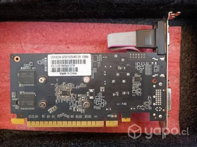 Tarjeta de Video VEINEDA GTX750Ti 4Gb 128Bit