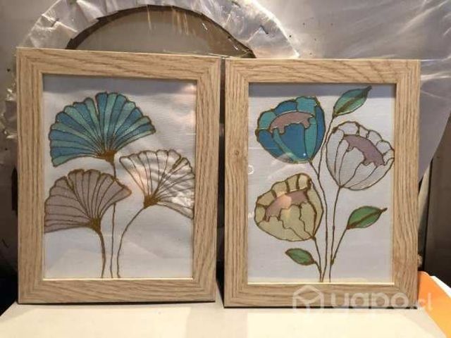 Duo Cuadros hechos a mano