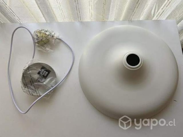 Lámpara De Colgar 1 Luz Puconci Blanco