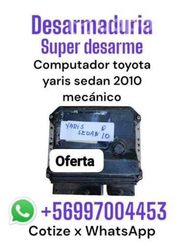 Computador toyota yaris sedan 2010 mecanico