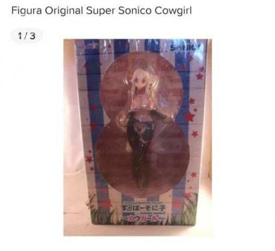 Figura original súper sónico cowgirl