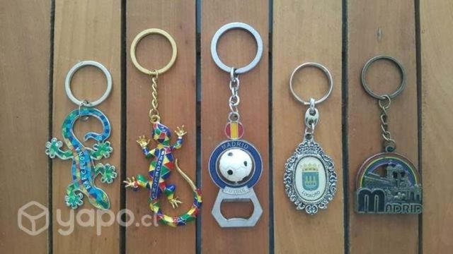 Colección de 5 Llaveros de España