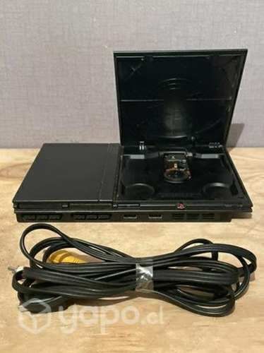 Consola Playstation 2 + cable av audio y video