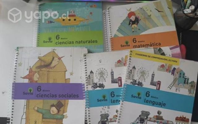 Libros textos 6to Basico SM PROYECTO SAVIA