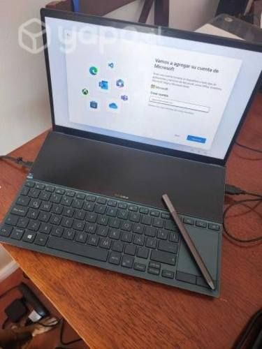 Notebook ASUS Zen book pantalla extendida