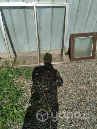 Ventana, cañerias cobre