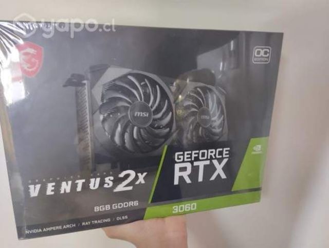 Rtx 3060 8gb msi oc nueva Con envio
