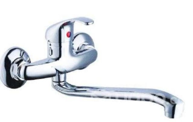 Monomando lavaplatos 8´´ al muro