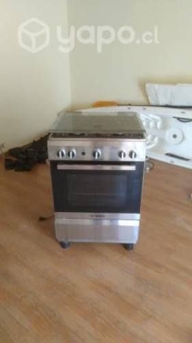 Cocina Bosch a Gas modelo PRO425 Inox 4 Quemadores