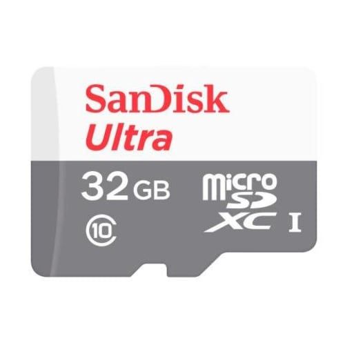 Tarjeta De Memoria MicroSD 32Gb Sandisk Adaptador