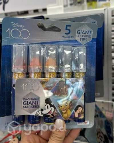 Marcador niños 100 años disney