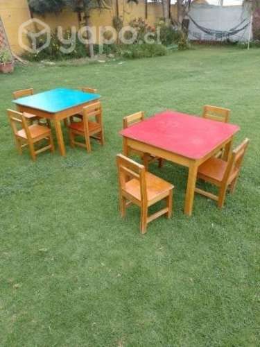 Mesas de jardín infantil