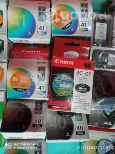 Tintas canon diversos modelos originales