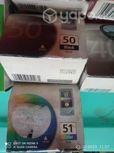 Tintas canon diversos modelos originales