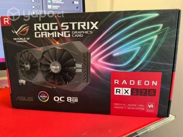 Amd Asus Rog Strix Radeon Rx 570 Oc Edition 8gb