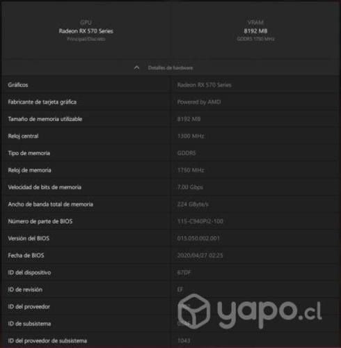 Amd Asus Rog Strix Radeon Rx 570 Oc Edition 8gb