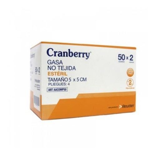 Caja de Gasa No Tejida 5 x 5 cm 4 pliegues