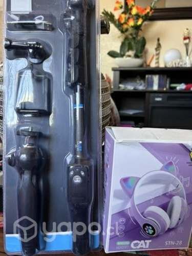 Kit de selfie y audífonos todo nuevo