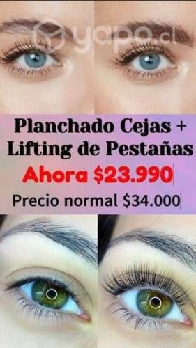 Planchado de Cejas y Lifting de pestañas