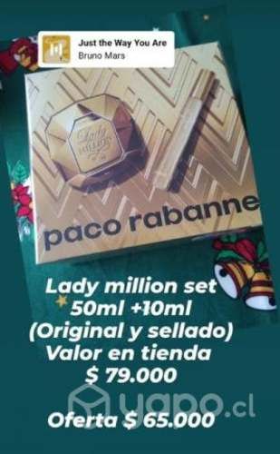 Set Lady million original y sellado