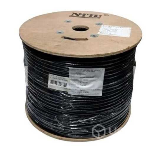 Cable Coaxial Negro Mensajero