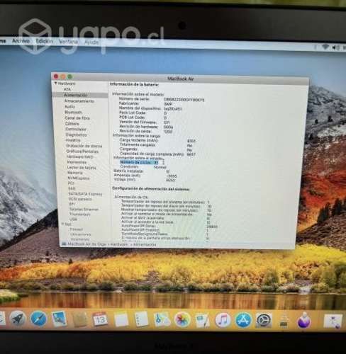 macBook Air impecable