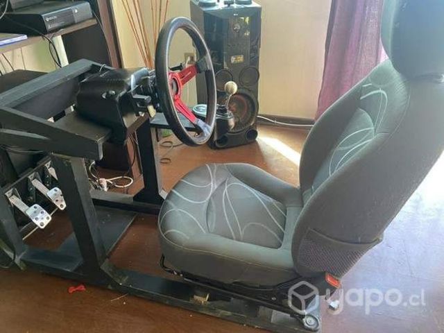 Volante logitech y estructura