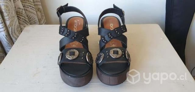 Sandalias Umbrale Negras Talla 37