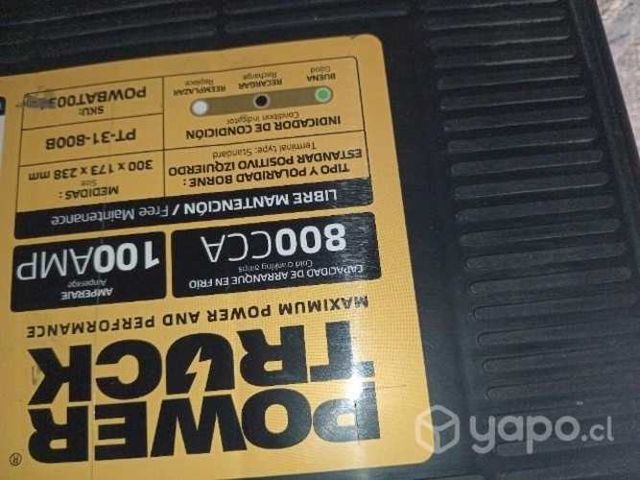 Batería camioneta,camión 3/4